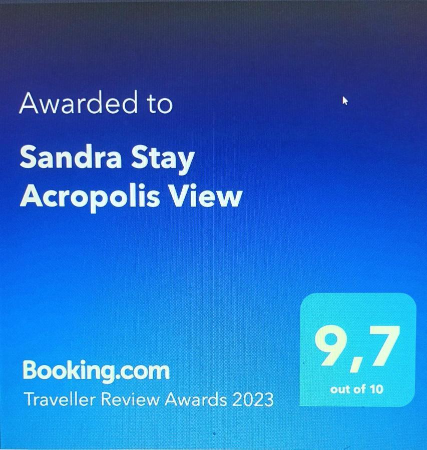 Sandra"S Acropolis View Penthouses Athén Kültér fotó