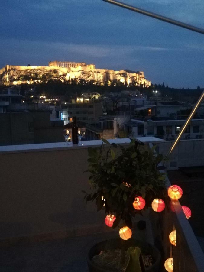 Sandra"S Acropolis View Penthouses Athén Kültér fotó